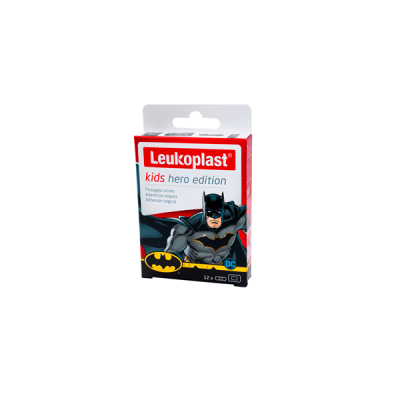 CURAS LEUKOPLAST KIDS HERO EDITION BATMAN CJA X 12 UND  SURTIDA REF.7645813