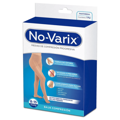 PANTIMEDIA 8-15 MMHG TRANSPARENTE TAUPE T/M REF.10106993 - NOVARIX