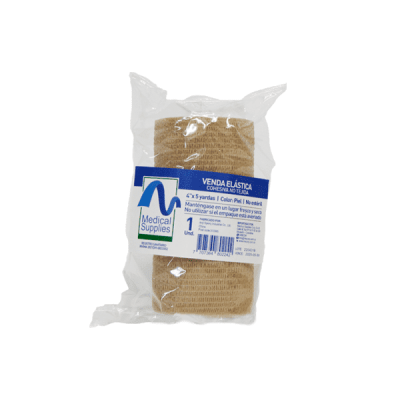 VENDA COHESIVA PIEL 4 X 5 YARDAS - MEDICAL SUPPLIES CORP. S.A.S