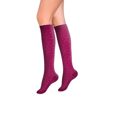 MEDIA DE COMPRESION CALCETIN DAMA FANTASY T-XL FUCSIA REF.1723P0415 - MEDIVARIC
