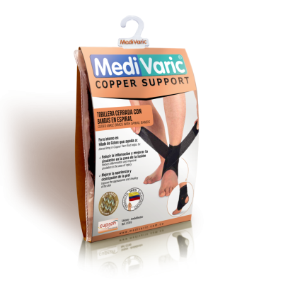 TOBILLERA CERRADA CON BANDA T/M REF. O749P0204 - MEDIVARIC