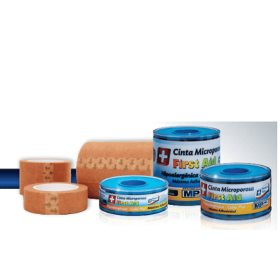 MICROPORO PIEL 1" X 5 YDS CARRETE MAXIMA ADHESIVIDAD - MEDICAL TAPE
