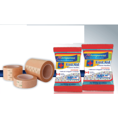 MICROPORO PIEL 2" X 10 YDS CELOFAN MAXIMA ADHESIVIDAD - MEDICAL TAPE