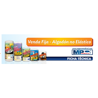 VENDA FIJA 4" X 5 YARDAS - MP PROMEDICAL