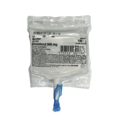 METRONIDAZOL 500 MG X 100 ML BAXTER ARB7000