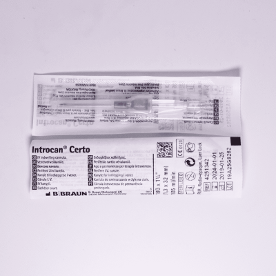 CATéTER INTROCAN CERTO 18 G X 1 1/4" B.BRAUN