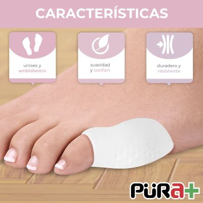 PROTECTOR JUANETES MEÑIQUE GEL X PAR PURA+