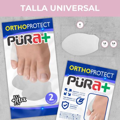 PROTECTOR JUANETES MEÑIQUE GEL X PAR PURA+