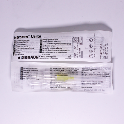 CATéTER INTROCAN CERTO 24 G X 3/4" B.BRAUN