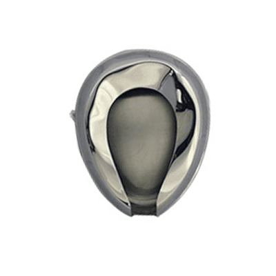 PATO COPROLóGICO EN ACERO INOXIDABLE