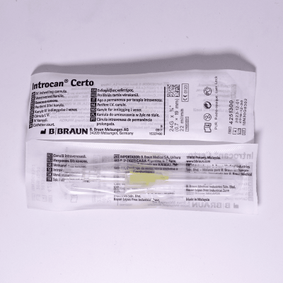 CATéTER INTROCAN SAFETY  24 G X 3/4" B.BRAUN