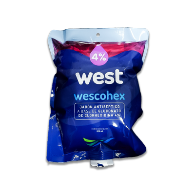 JABóN QUIRúRGICO WESCOHEX X 850 ML WEST