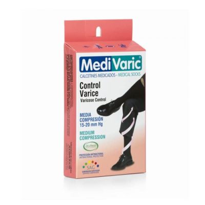 MEDIA DE COMPRESION CALCETIN COM. MEDIA 15-20 TALLA XL CAFÉ REF. 3323P0407