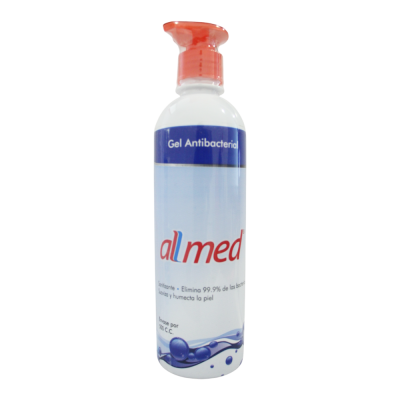 GEL BACTERICIDA ALLMED X 500 CC