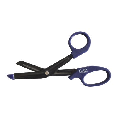 TIJERAS CORTATODO PREMIUM DE 5 1/2'' ACERO INOXIDABLE COLOR AZUL REF. GMD-180P-12