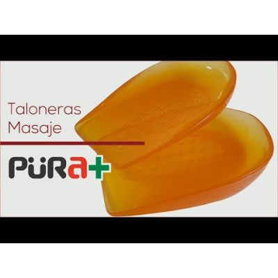 PLANTILLAS TALONERA GRADUAL NARANJA TALLA M REF.1498