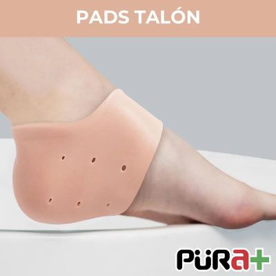 SOPORTE TALON SILICONA BEIGE TALLA M REF.6066