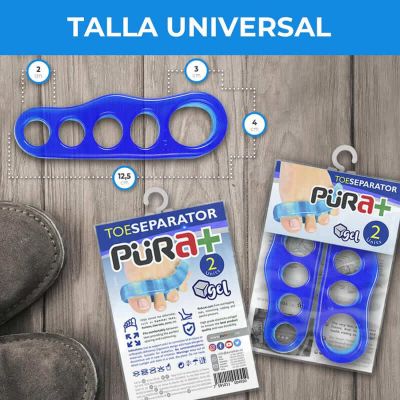 SEPARADOR 5 DEDOS COLOR AZUL TALLA UNICA REF.4550