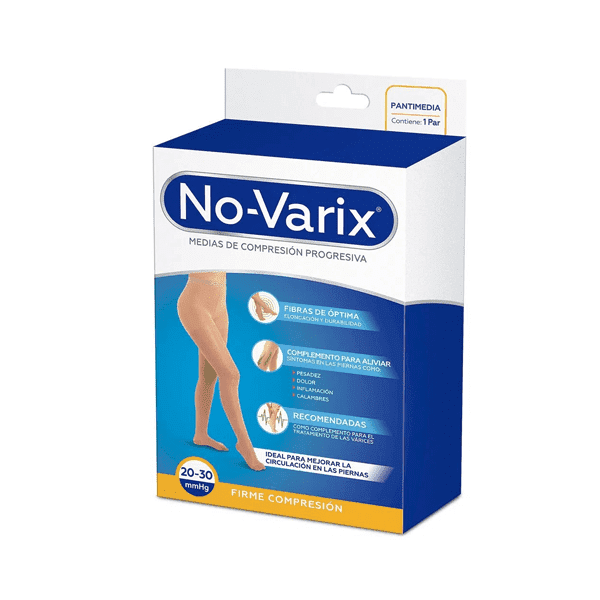 PANTIMEDIA 20-30 MMHG OPACA BEIGE TALLA M REF.10106203 - NOVARIX