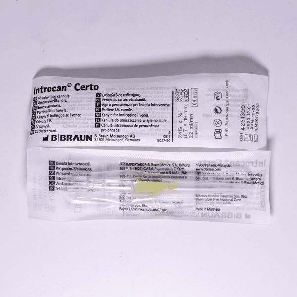 CATéTER INTROCAN SAFETY  24 G X 3/4