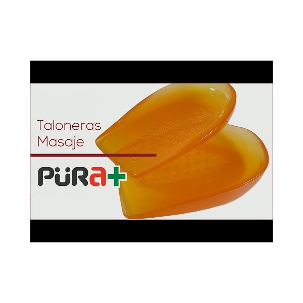 PLANTILLAS TALONERA GRADUAL NARANJA TALLA M REF.1498