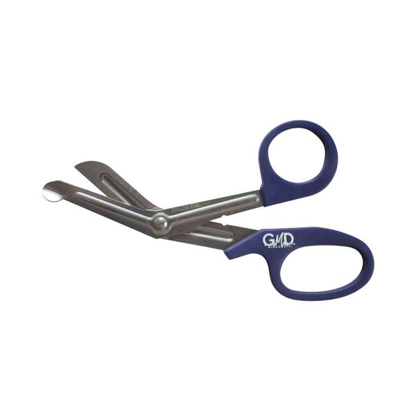 TIJERAS CORTATODO BASIC DE 5 1/2'' ACERO INOXIDABLE COLOR AZUL REF. GMD-180-12